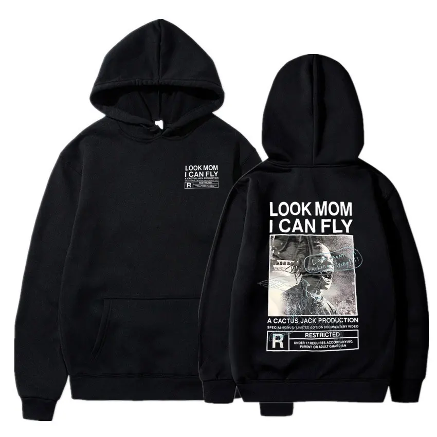 Hip Hop Punk Cactus Jack Graphic Print Hoodie Harajuku Logo Hoodies Men Women LOOK MOM I CAN FLY Hoody Sweatshirt for Man Woman
Hip Hop Punk Cactus Jack Graphic Print Hoodie Harajuku Logo Hoodies Men Women LOOK MOM I CAN FLY Hoody Sweatshirt for Man Woman
