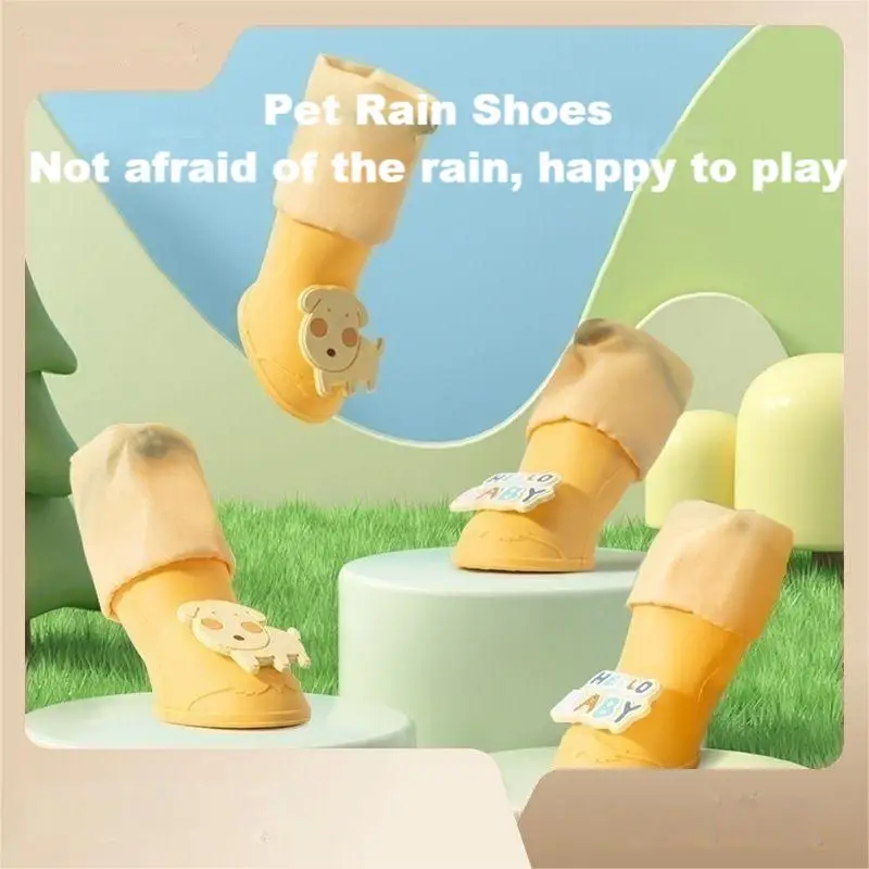 Summer dog rain shoes puppy cats waterproof non-slip rain shoes teddy bear pet shoes pet supplies shoes
Summer dog rain shoes puppy cats waterproof non-slip rain shoes teddy bear pet shoes pet supplies shoes