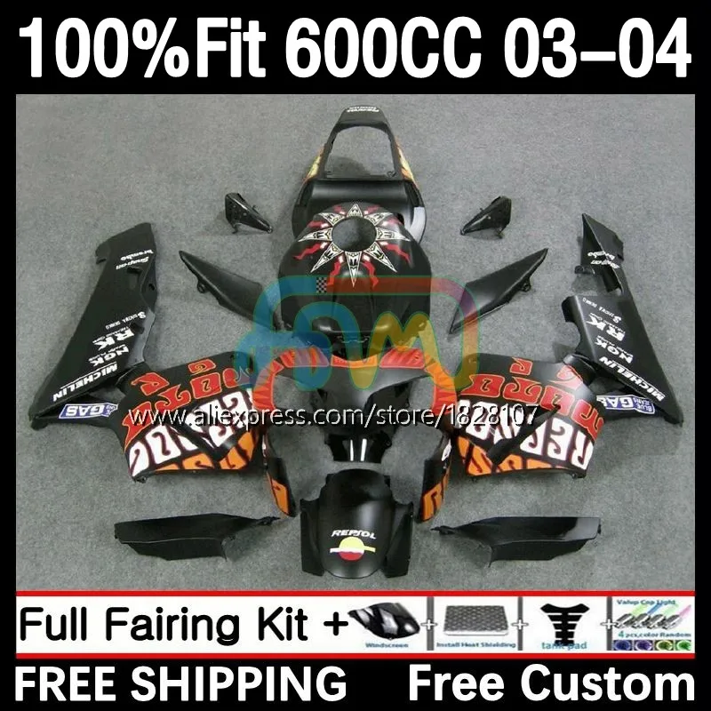 OEM Fairing For HONDA CBR 600 CC 600RR 600F5 600CC F5 23No.14 CBR600 Repsol Flat RR CBR600RR 03 04 CBR600F5 2003 2004 Injection
OEM Fairing For HONDA CBR 600 CC 600RR 600F5 600CC F5 23No.14 CBR600 Repsol Flat RR CBR600RR 03 04 CBR600F5 2003 2004 Injection