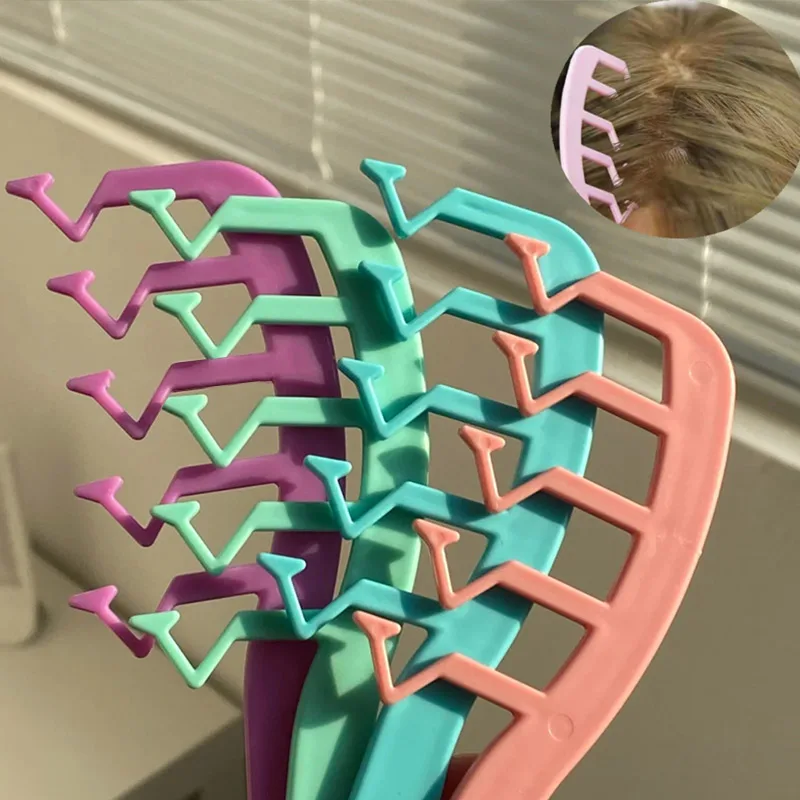 Hair Fluffy Comb Z Shape Hair Slit Comb Curly Bangs Styling Comb Hairdress Volumizer Comb Salon Styling Comb Women Home Barber
Hair Fluffy Comb Z Shape Hair Slit Comb Curly Bangs Styling Comb Hairdress Volumizer Comb Salon Styling Comb Women Home Barber