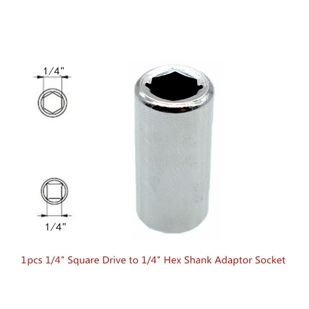 25mm Impact Socket Bits Converter Chrome Vanadium Steel Conversion Adapter Hex Shank Impact Socket Screwdriver Holder
25mm Impact Socket Bits Converter Chrome Vanadium Steel Conversion Adapter Hex Shank Impact Socket Screwdriver Holder