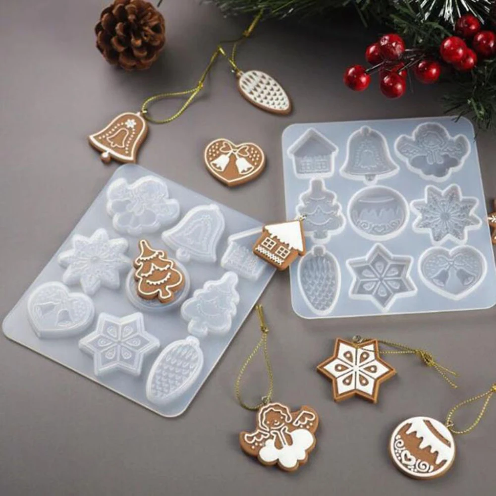 Christmas Theme Mould Xmas Tree Snowflake Angel Crystal Epoxy Resin Mold Diy Handmade Pendants Key Decor Holiday Ornaments
Christmas Theme Mould Xmas Tree Snowflake Angel Crystal Epoxy Resin Mold Diy Handmade Pendants Key Decor Holiday Ornaments