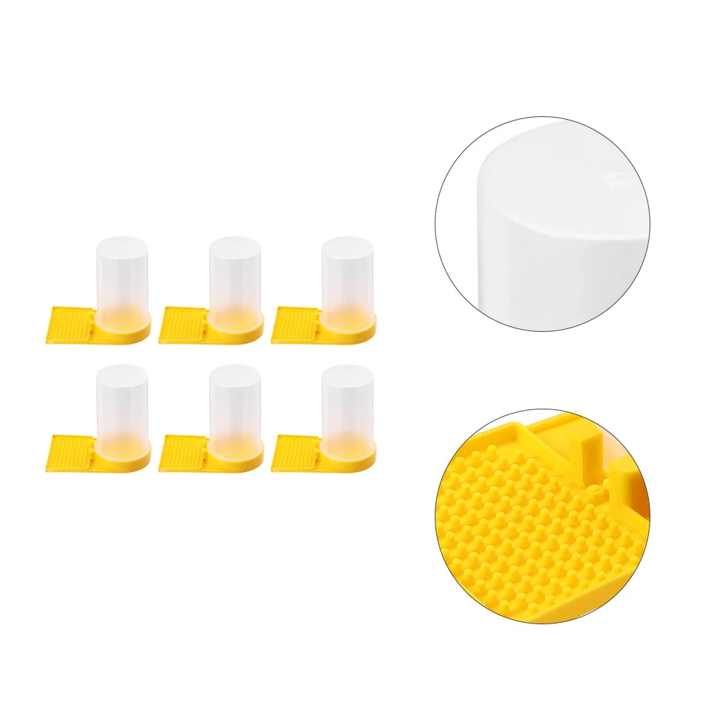 6 Pcs Bee Feeder Hive Tool Water Feeder Honey Bees Liquid Honey Sugar Water Feeder Plastic Honey Water Feeder
6 Pcs Bee Feeder Hive Tool Water Feeder Honey Bees Liquid Honey Sugar Water Feeder Plastic Honey Water Feeder