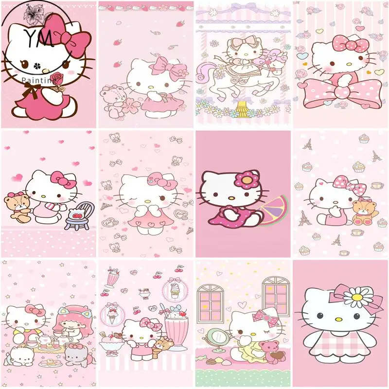 Bandai Hello Kitty Cartoon Diamond Mosaic Diamond Painting Nursery Decoration Handmade Full Diamond Cross Stitch Embroidery Gift
Bandai Hello Kitty Cartoon Diamond Mosaic Diamond Painting Nursery Decoration Handmade Full Diamond Cross Stitch Embroidery Gift