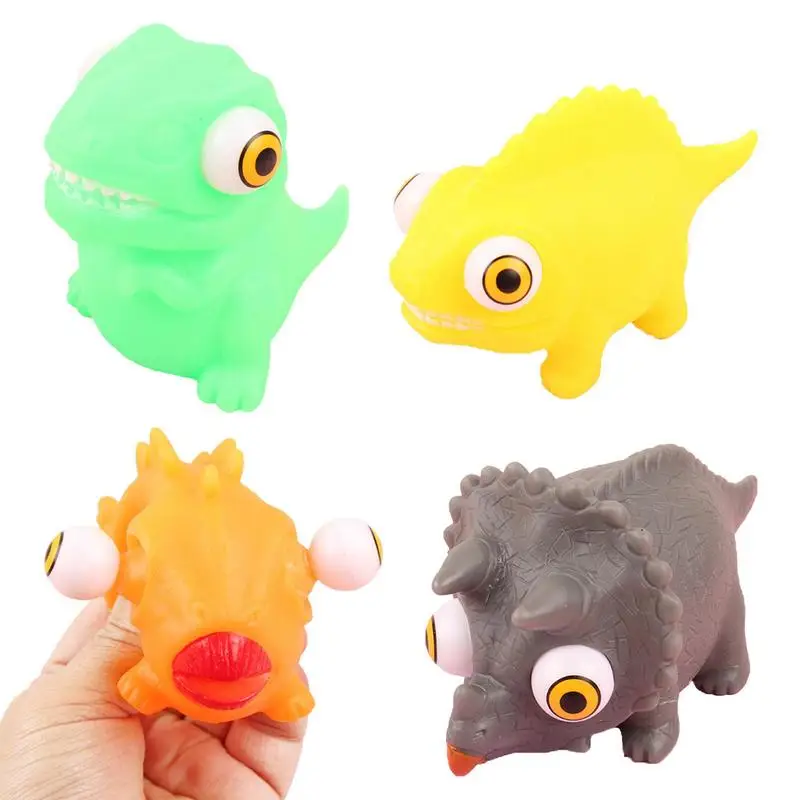 

Dinosaur Toys Eyes Squeeze Toys Fidge Dinasour Toys Sensory Boys Girls Decompressed Toys Stress Reliever Good Gift For All Ages