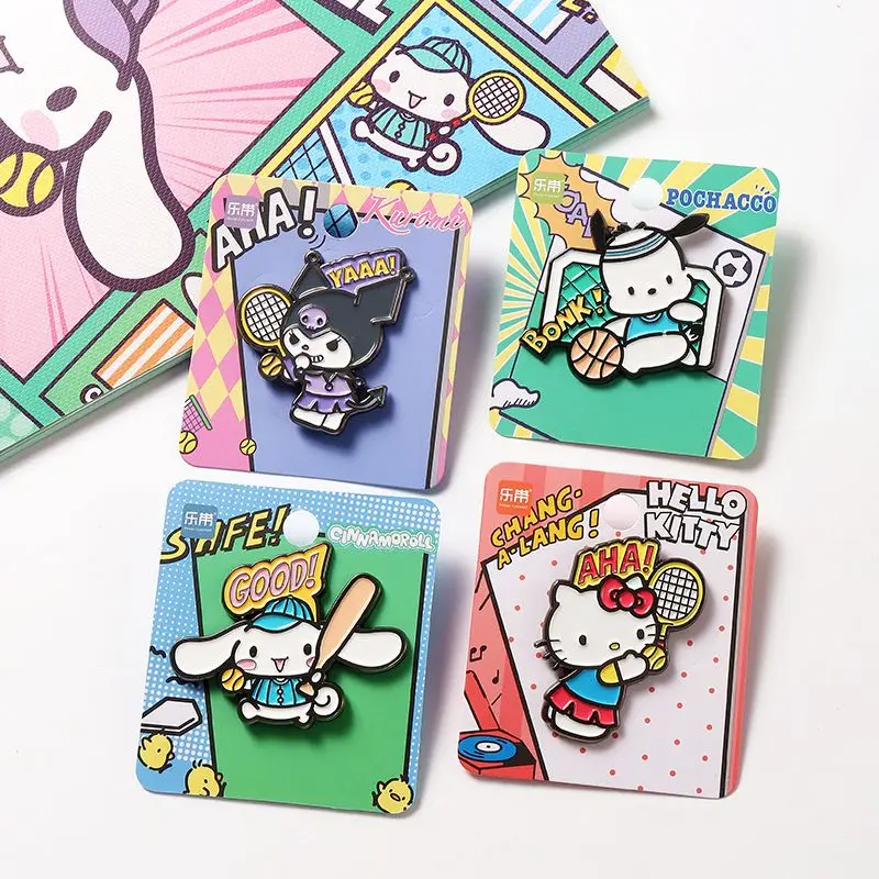 Kawaii Sanrio Badge Cute Hellokittys Kuromi Cinnamoroll Pochaccocartoon Jk Metal Brooch Accessories Toy for Girls Gift
Kawaii Sanrio Badge Cute Hellokittys Kuromi Cinnamoroll Pochaccocartoon Jk Metal Brooch Accessories Toy for Girls Gift