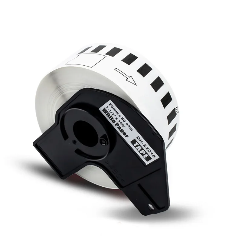 6 rolls compatible DK22210 29mm x30.48m label roll tape dk-2210 dk2210 for label printer sticker dk22210
6 rolls compatible DK22210 29mm x30.48m label roll tape dk-2210 dk2210 for label printer sticker dk22210