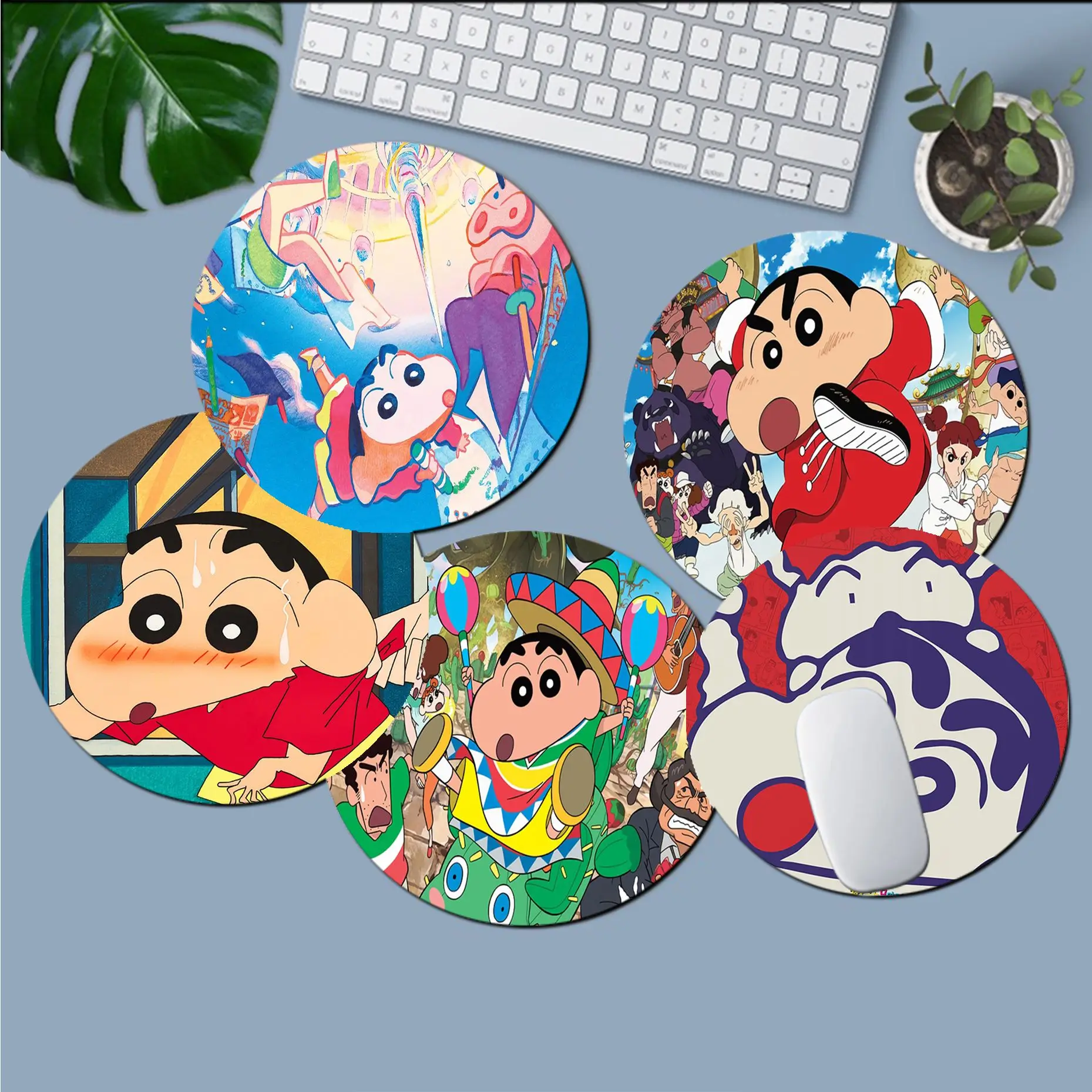 BANDAI Crayon Shin-chan INS Tide Round Desktop Desk Mat Kawaii Gaming Accessories Students Writing Pad Mouse Pad Desktop Mat
BANDAI Crayon Shin-chan INS Tide Round Desktop Desk Mat Kawaii Gaming Accessories Students Writing Pad Mouse Pad Desktop Mat