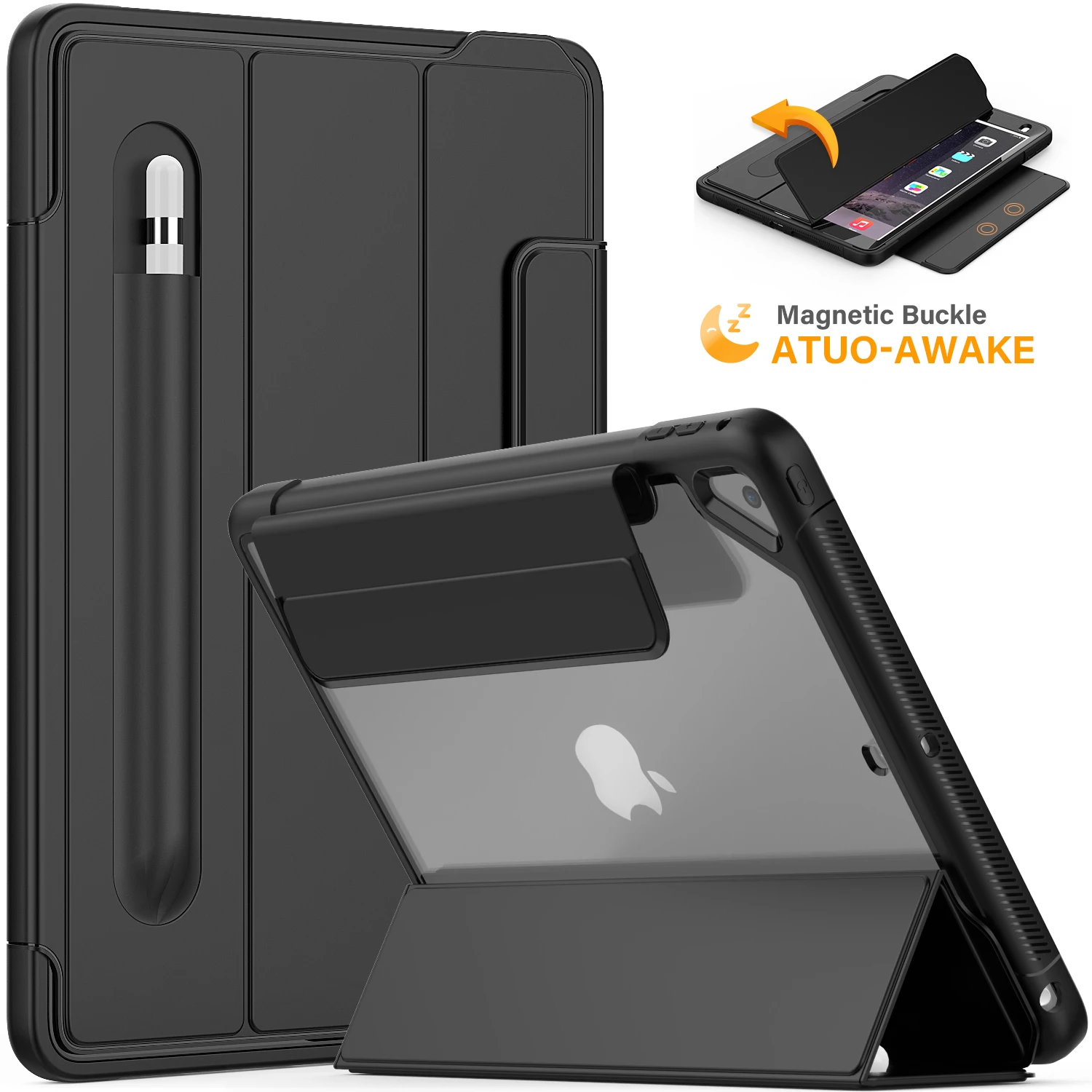 Leather Flip Smart Cover Tablet Case for Ipad Air 2 With Transparent Back Cover Case For Ipad 6th 5th Pro 9.7
Leather Flip Smart Cover Tablet Case for Ipad Air 2 With Transparent Back Cover Case For Ipad 6th 5th Pro 9.7