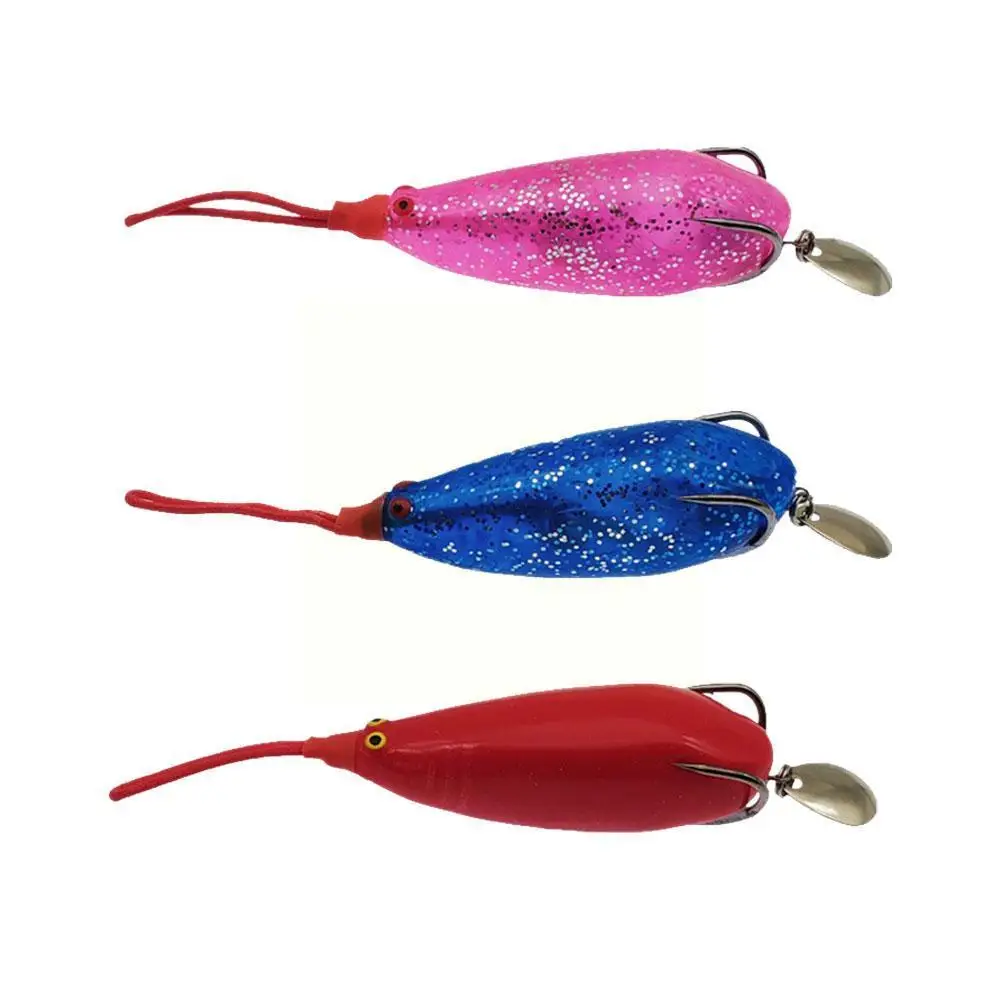 

1pc Fishing Lure Spinner Bait Dummy Bait Trout Fishing Tools Baits Bait Artificial Lure Fish Fishing Tackle Hard Spinnerbai B5Q6