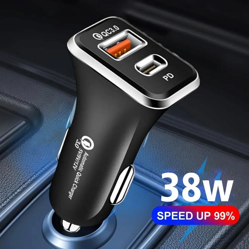Автомобильный адаптер Mini Stealth с двумя USB-портами, устройство для быстрой зарядки PD, зарядное устройство PD + QC/PD + PD, автомобильное зарядное устройство для IPhone 12, Huawei, Xiaomi, 38 Вт
Автомобильный адаптер Mini Stealth с двумя USB-портами, устройство для быстрой зарядки PD, зарядное устройство PD + QC/PD + PD, автомобильное зарядное устройство для IPhone 12, Huawei, Xiaomi, 38 Вт