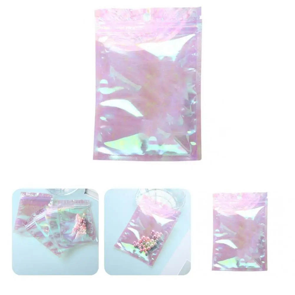 100Pcs Chic Portable Leak-proof Flat Clear Zippered Resealable Bags for Earring Seal Bags Holographic Bags
100Pcs Chic Portable Leak-proof Flat Clear Zippered Resealable Bags for Earring Seal Bags Holographic Bags
