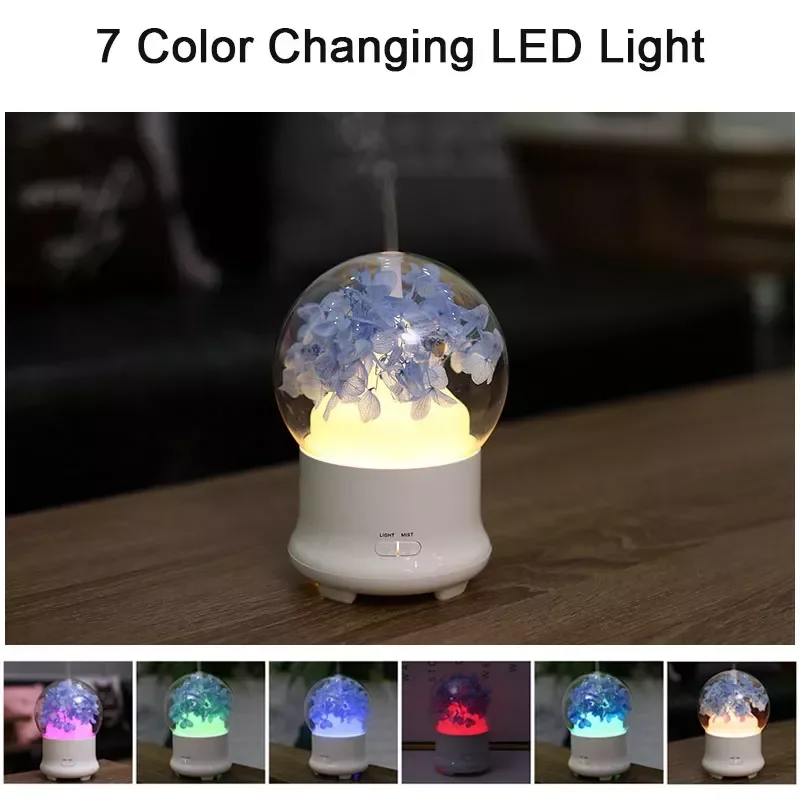 NEW2023 Flower Aroma Air Humidifier Essential Oil Diffuser Household Small-scale Cool Mist Maker with 7 Color LED Night Light
NEW2023 Flower Aroma Air Humidifier Essential Oil Diffuser Household Small-scale Cool Mist Maker with 7 Color LED Night Light