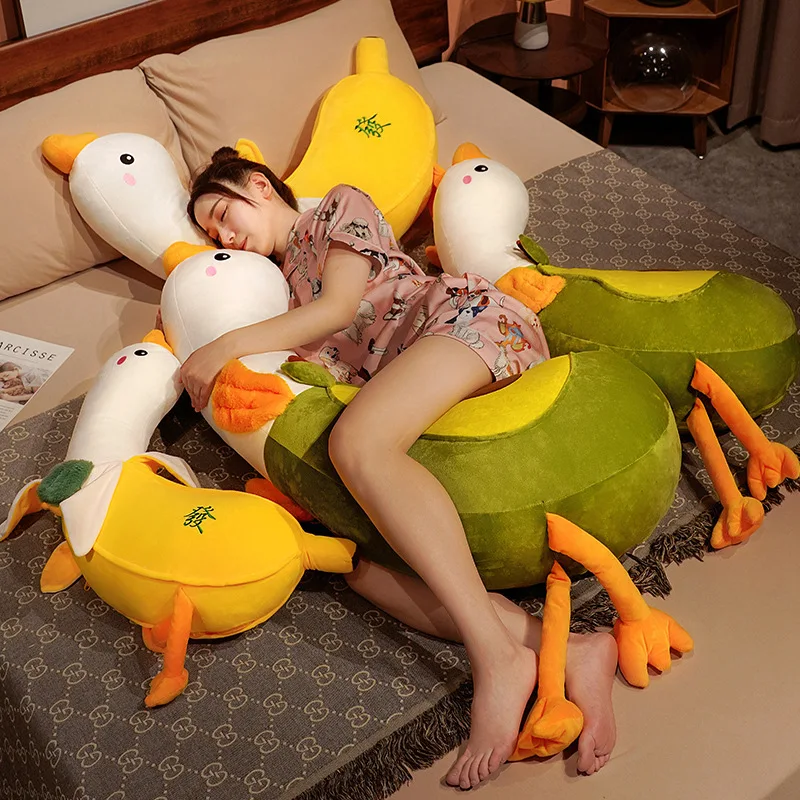 1PC 90/120CM Kawaii Creative Doll Avocado Banana Duck Plush Toys Stuffed Animals Kids Children Girls Boys Gifts
1PC 90/120CM Kawaii Creative Doll Avocado Banana Duck Plush Toys Stuffed Animals Kids Children Girls Boys Gifts