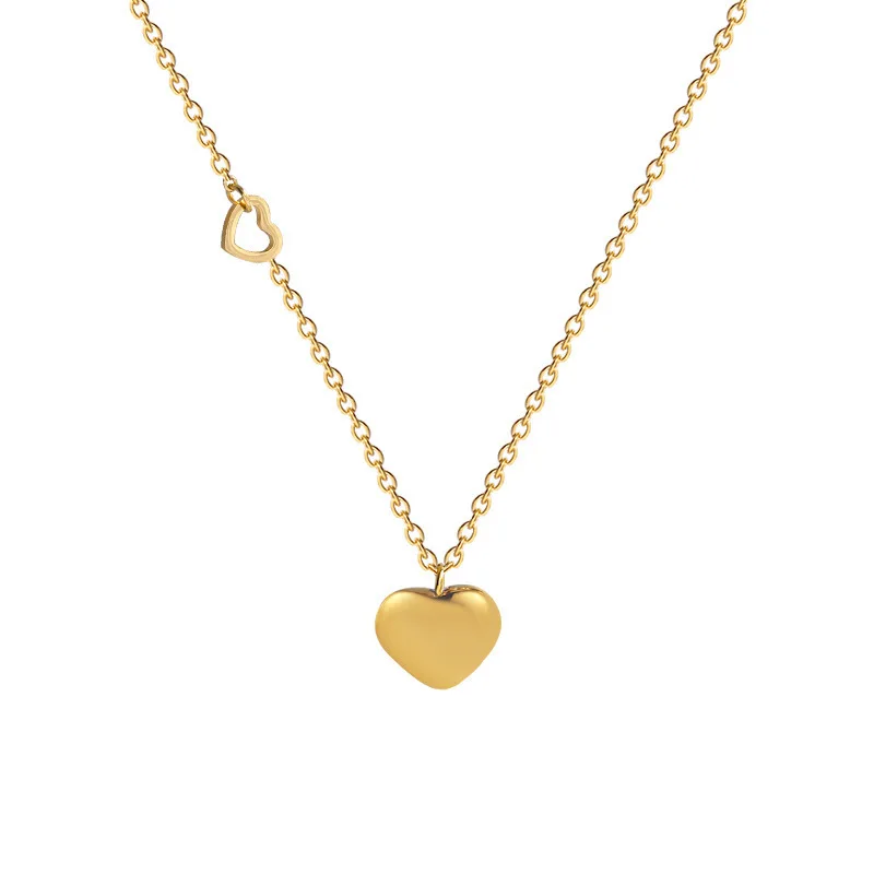 Simply Connect Two Love Hearts Zircon Chain Pendant Necklace Nimble Mother's Day Woman Wedding Family Friend Jewelry
Simply Connect Two Love Hearts Zircon Chain Pendant Necklace Nimble Mother's Day Woman Wedding Family Friend Jewelry