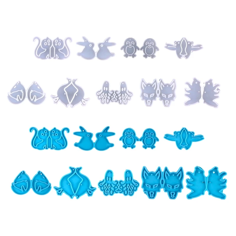 Shiny Glossy Diy Animals Shape Silicone Epoxy Resin Mold DIY Keychain Earring Pendant Jewelry for Valentine Gift
Shiny Glossy Diy Animals Shape Silicone Epoxy Resin Mold DIY Keychain Earring Pendant Jewelry for Valentine Gift
