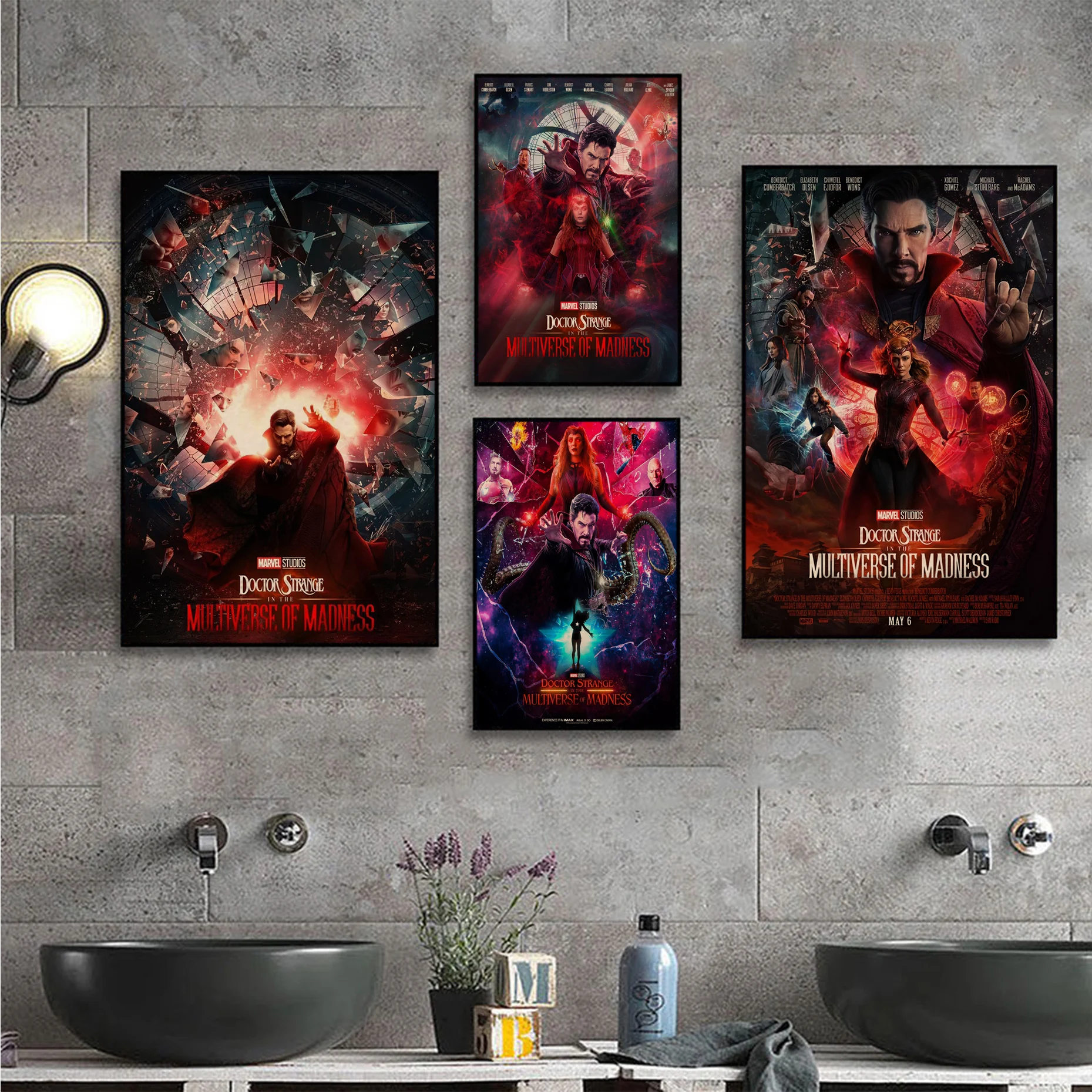 Disney Marvel Movie Multiverse Of Madness Prints And Posters Kraft Paper Sticker Home Bar Cafe Stickers Wall Painting 
Disney Marvel Movie Multiverse Of Madness Prints And Posters Kraft Paper Sticker Home Bar Cafe Stickers Wall Painting