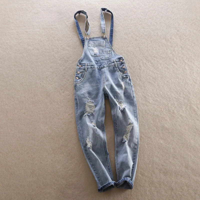 Spring Light Blue loose denim jumpsuit Long Sleeve Ladies Jumpsuits Jeans Ankle-length Pants Female Overalls
Spring Light Blue loose denim jumpsuit Long Sleeve Ladies Jumpsuits Jeans Ankle-length Pants Female Overalls