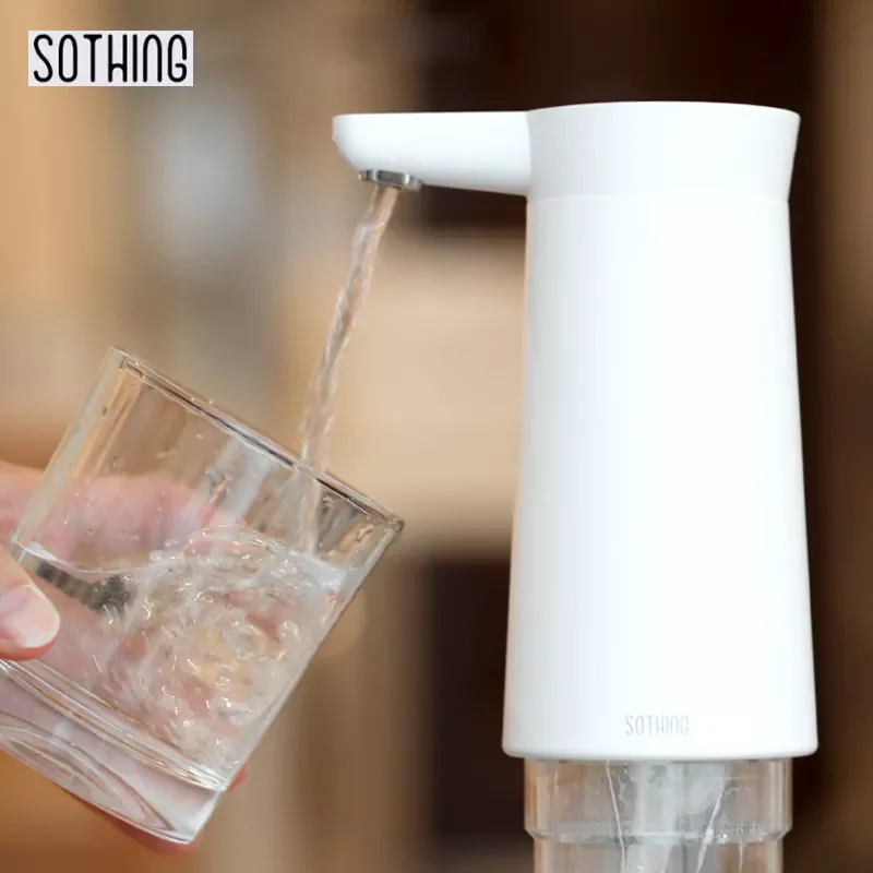 New Sothing Electric Water Dispenser One-key Control Long Battery Life Household Portable Automatic Drink Water Bottle Pump
New Sothing Electric Water Dispenser One-key Control Long Battery Life Household Portable Automatic Drink Water Bottle Pump