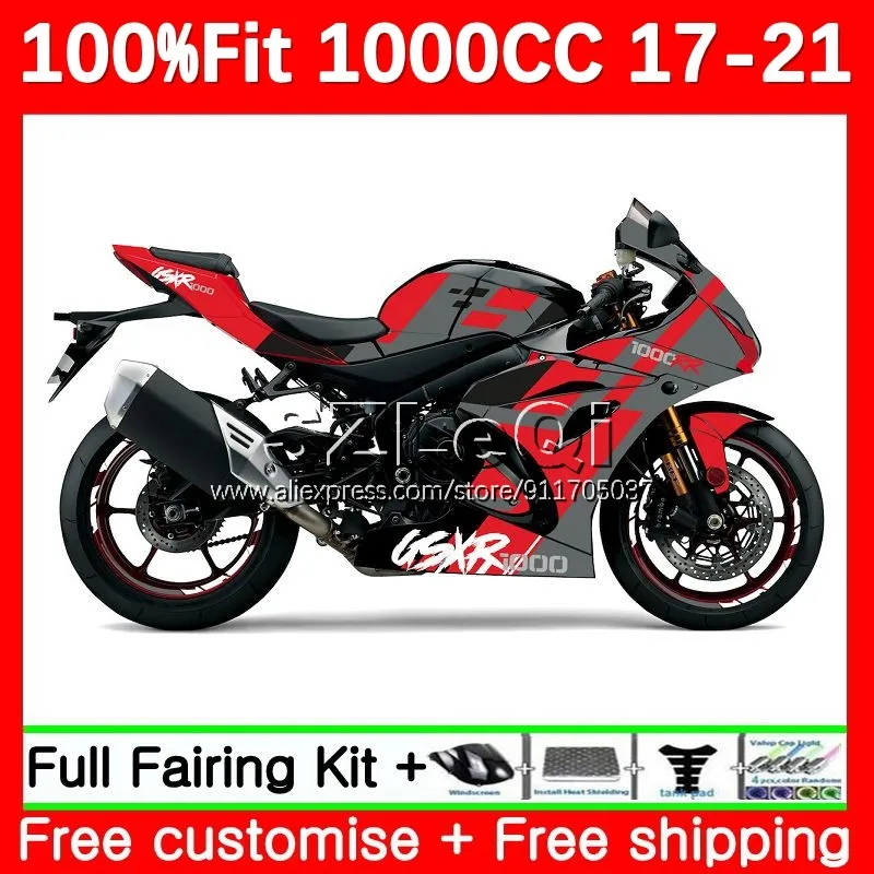 Glossy Red OEM K17 For SUZUKI GSXR-1000 GSXR 1000 CC GSXR1000 17 18 19 20 21 GSX R1000 2017 2018 2019 2020 2021 Fairing 84LQ.113
Glossy Red OEM K17 For SUZUKI GSXR-1000 GSXR 1000 CC GSXR1000 17 18 19 20 21 GSX R1000 2017 2018 2019 2020 2021 Fairing 84LQ.113
