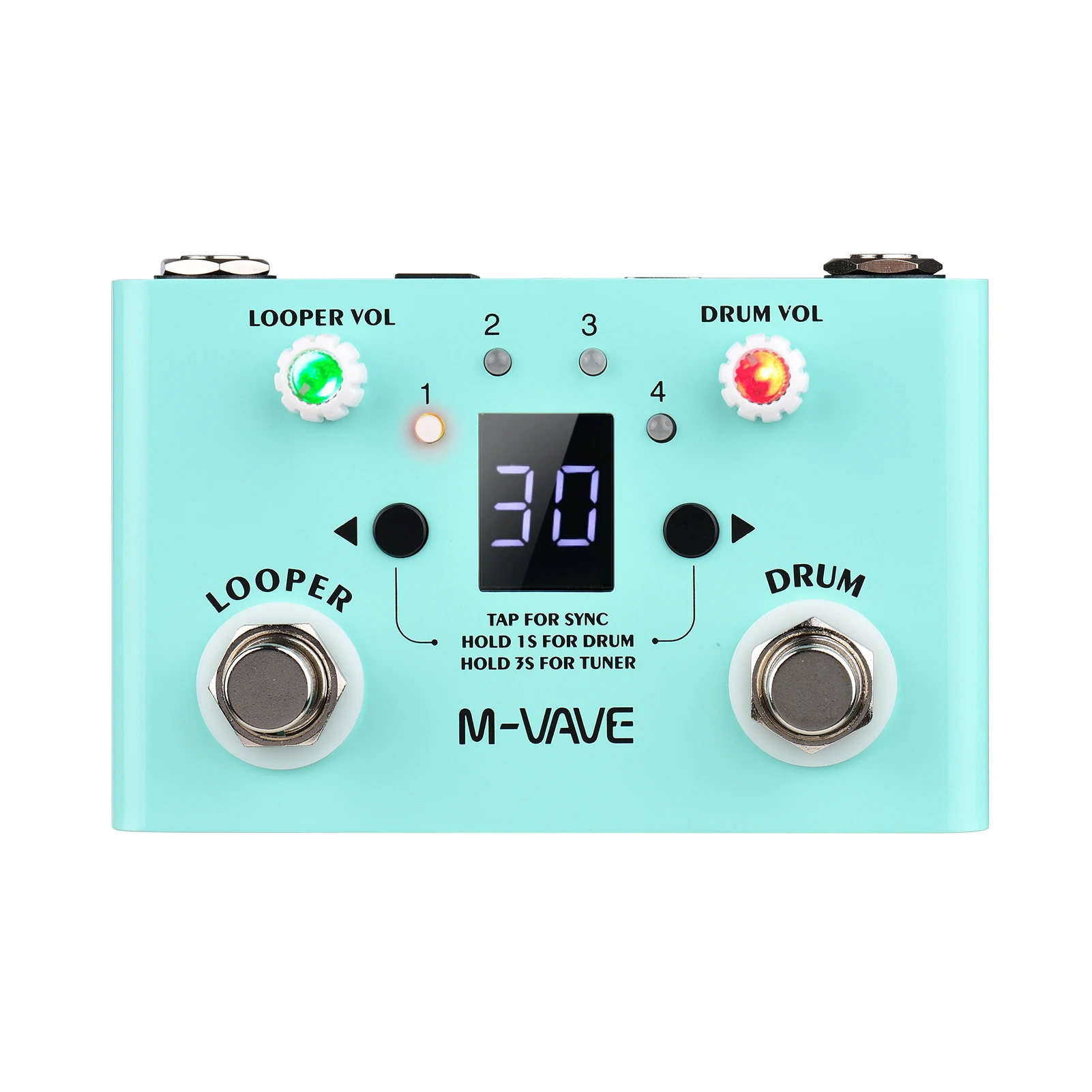 M-VAVE LOST TEMPO Effect Drum & Looper Effector Drum Machine двойная педаль петлителя Looper аксессуары для гитары
M-VAVE LOST TEMPO Effect Drum & Looper Effector Drum Machine двойная педаль петлителя Looper аксессуары для гитары