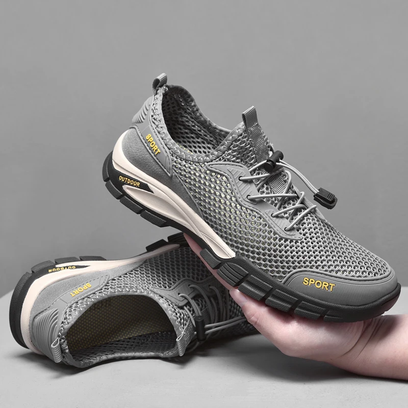 Mountaineering Mesh Shoes, Men's Exclusive Shoes, River Tracing Shoes, Casual Large Outdoor Breathable Mesh, Fashionable Sports
Mountaineering Mesh Shoes, Men's Exclusive Shoes, River Tracing Shoes, Casual Large Outdoor Breathable Mesh, Fashionable Sports
