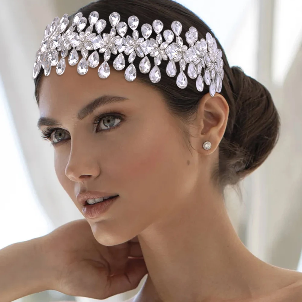 TRIXY Bridal Hair Jewelry Bohemian Crystal Crown Headbands Rhinestone Tiara Hairbands For Women Tiara Wedding Headpieces
TRIXY Bridal Hair Jewelry Bohemian Crystal Crown Headbands Rhinestone Tiara Hairbands For Women Tiara Wedding Headpieces