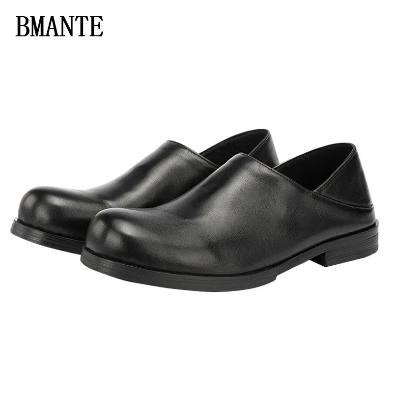 Bmante Men Casaul Shoes Genuine Leather Men's Sneaker Plats Slip-On Shoes For Men Gothic Fashion Owen Black Japan Style Summer
Bmante Men Casaul Shoes Genuine Leather Men's Sneaker Plats Slip-On Shoes For Men Gothic Fashion Owen Black Japan Style Summer