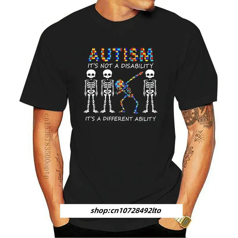 New 2021 2021 Arrival Men Fashion Skeleton Autism It Not A Disability It A Different Ability Men T-Shirt
New 2021 2021 Arrival Men Fashion Skeleton Autism It Not A Disability It A Different Ability Men T-Shirt