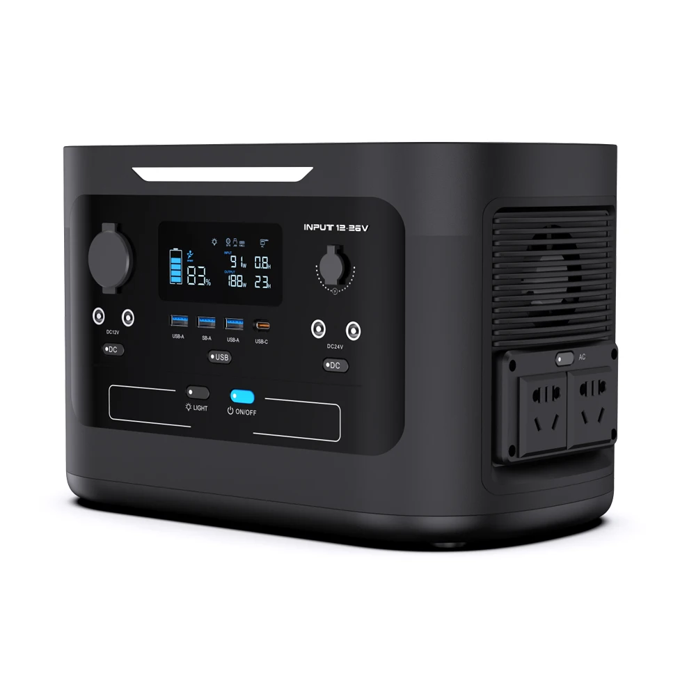 New Arrival 1000W Portable Power Station Ups Solar Generator 1000w Mini Power Bank for Outdoor Camping
New Arrival 1000W Portable Power Station Ups Solar Generator 1000w Mini Power Bank for Outdoor Camping