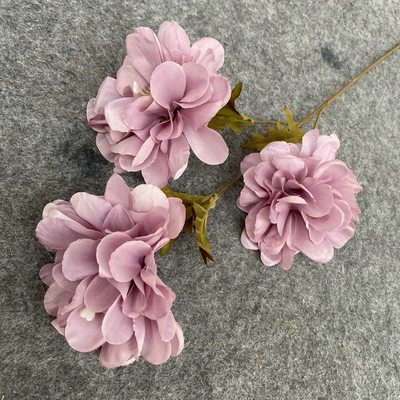 3 Heads Artificial Flowers Snow lotus Rose Flowers Bouquet Silk Flowers Rose for Home Bridal Wedding Party Hotel Festival Decor
3 Heads Artificial Flowers Snow lotus Rose Flowers Bouquet Silk Flowers Rose for Home Bridal Wedding Party Hotel Festival Decor