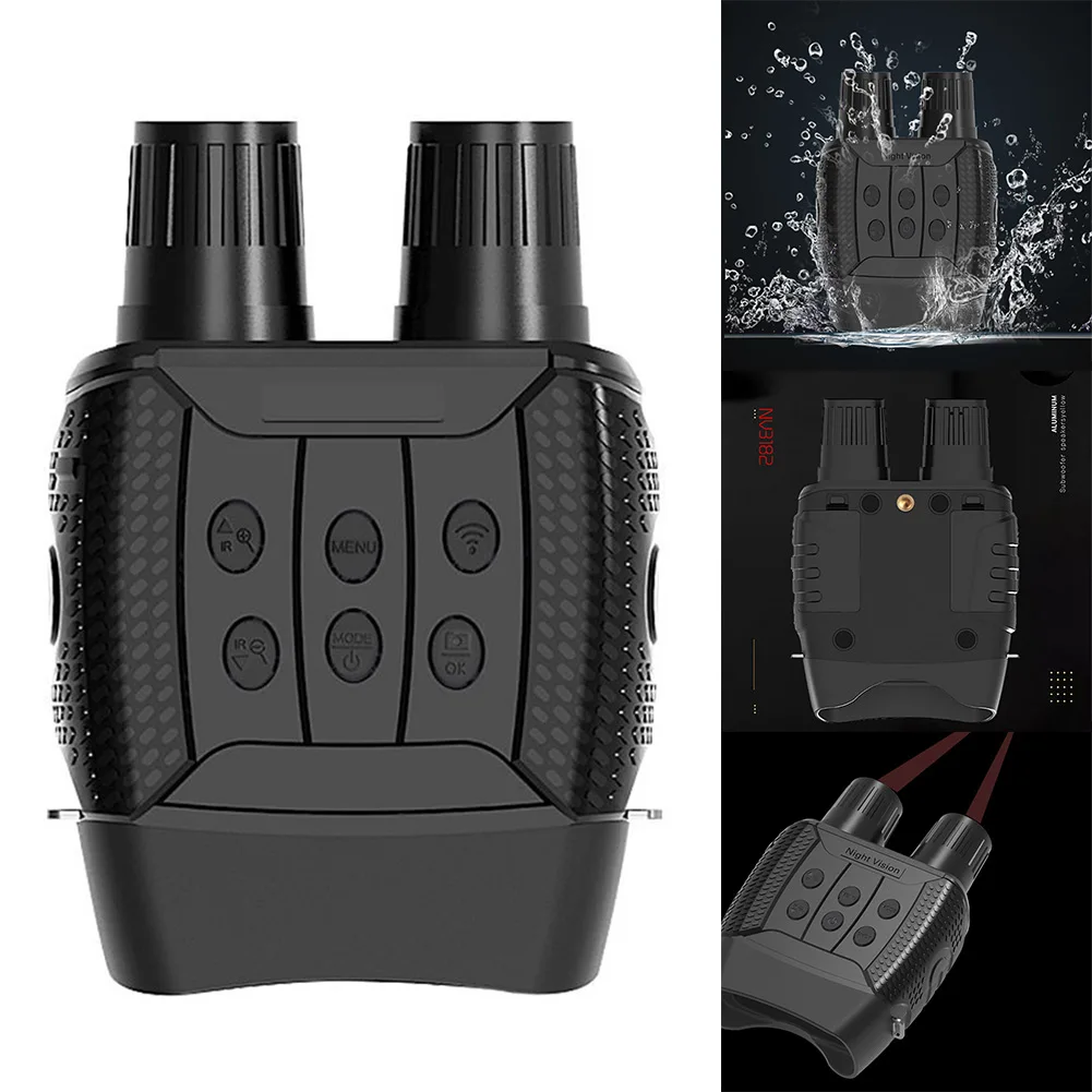 Night Vision Binoculars NV3182 Infrared Digital Hunting Telescope 300m Distance Fit Cave Exploration Wildlife Observation
Night Vision Binoculars NV3182 Infrared Digital Hunting Telescope 300m Distance Fit Cave Exploration Wildlife Observation