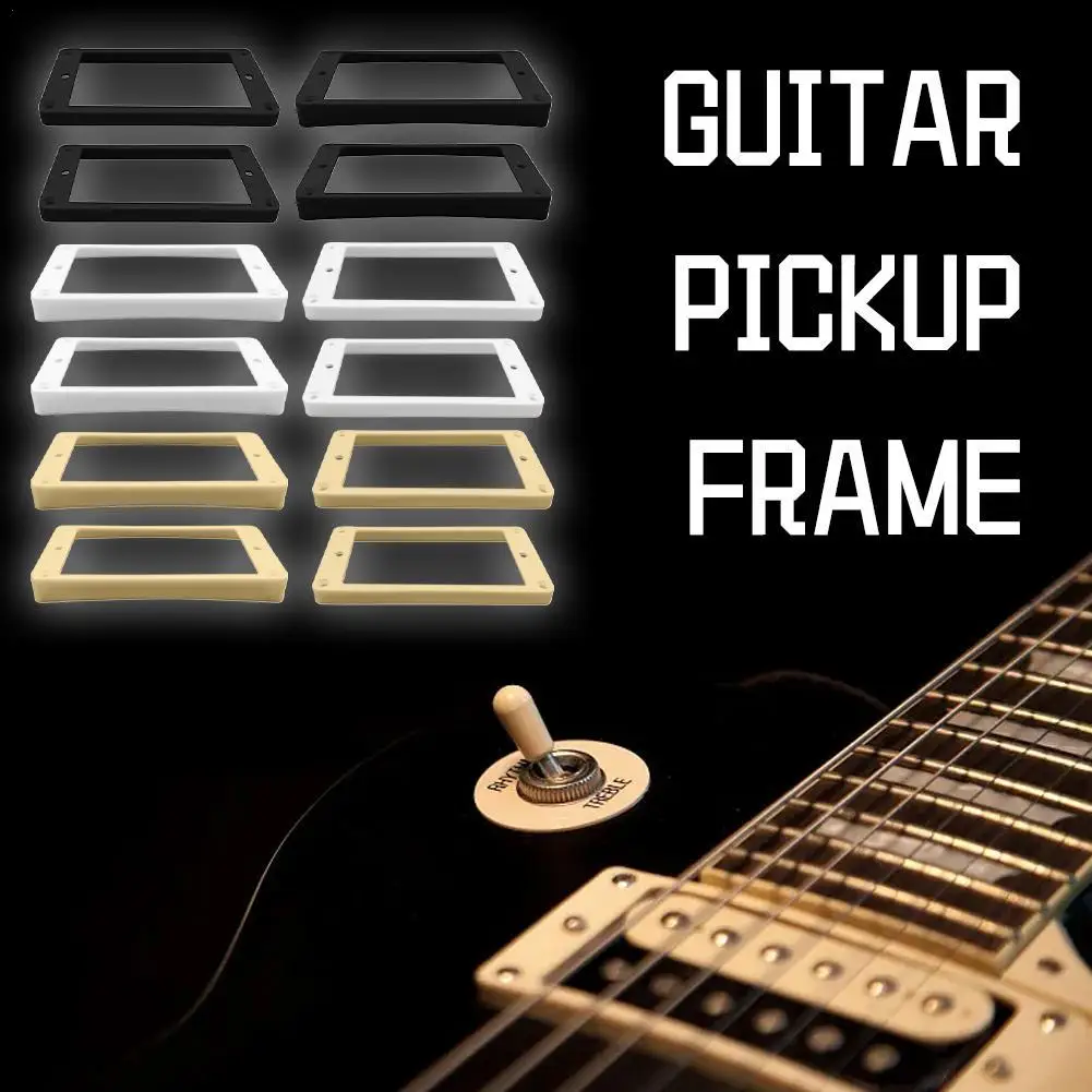Guitar Pickup Frame ABS Material Minimizing Noise Interference Holder Mounting Rings For Electric Guitar Parts Accessories
Guitar Pickup Frame ABS Material Minimizing Noise Interference Holder Mounting Rings For Electric Guitar Parts Accessories