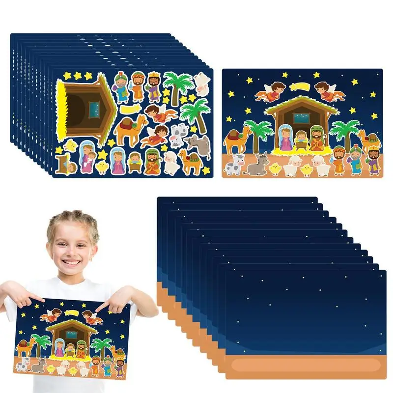 Наклейки с Иисусом христианские, 12 листов, рождественские наклейки «сделай сам» с Иисусом на день рождения, товары для рождественской вечер...
Наклейки с Иисусом христианские, 12 листов, рождественские наклейки «сделай сам» с Иисусом на день рождения, товары для рождественской вечер...