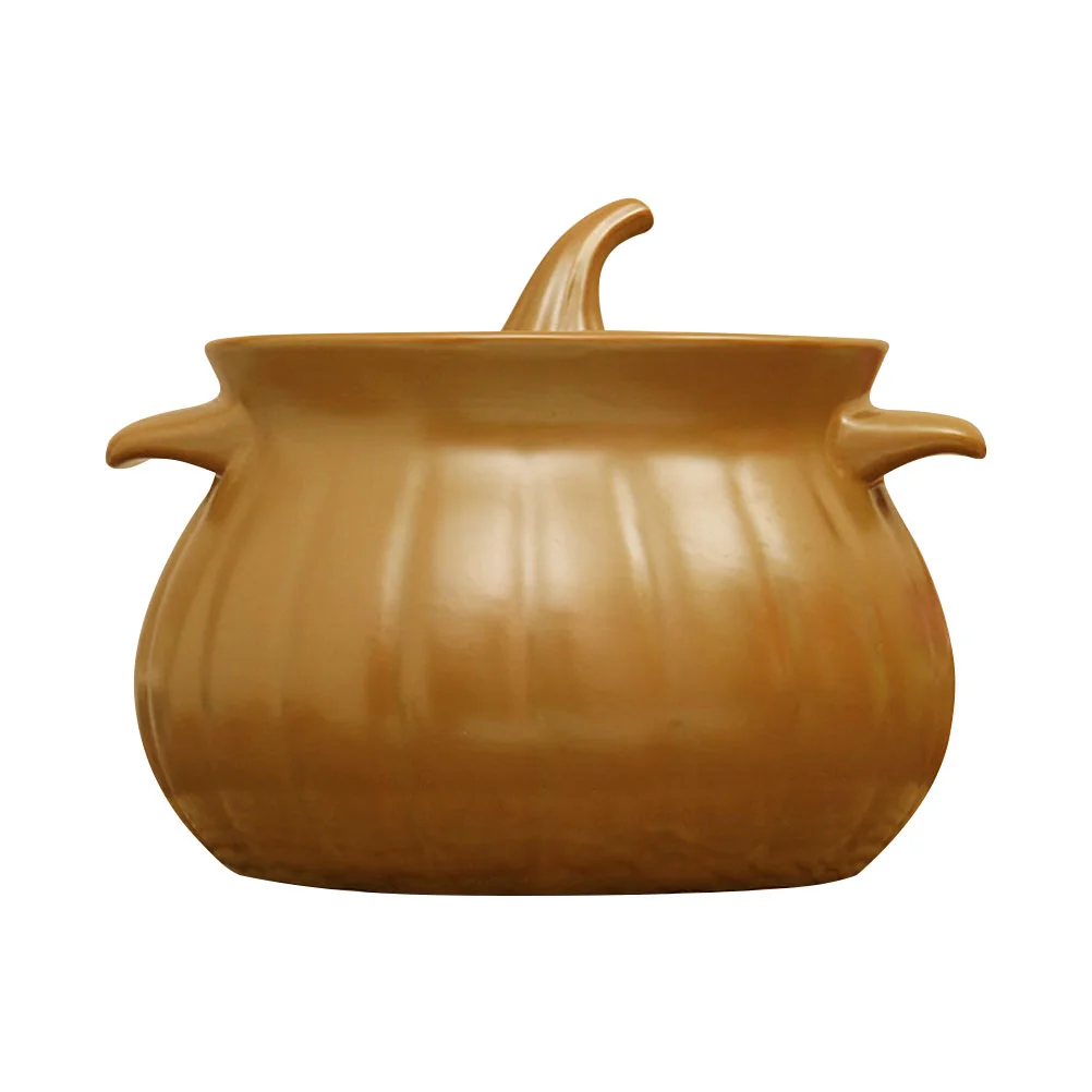 Kitchen Ceramic Soup Pot Heat-resistant Mini Casserole Home Stew Pot with Lid Cooking Supply
Kitchen Ceramic Soup Pot Heat-resistant Mini Casserole Home Stew Pot with Lid Cooking Supply