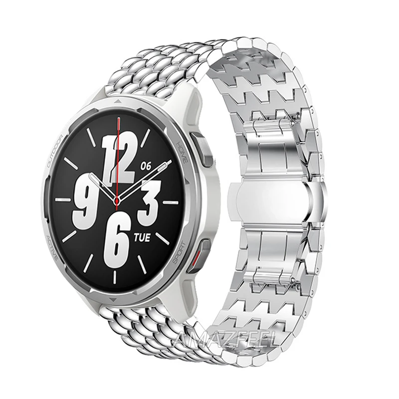 Ремешок для наручных часов Xiaomi Watch S1 Active, металлический браслет из нержавеющей стали для смарт-часов Xiaomi Mi Watch Color 2, 22 мм
Ремешок для наручных часов Xiaomi Watch S1 Active, металлический браслет из нержавеющей стали для смарт-часов Xiaomi Mi Watch Color 2, 22 мм