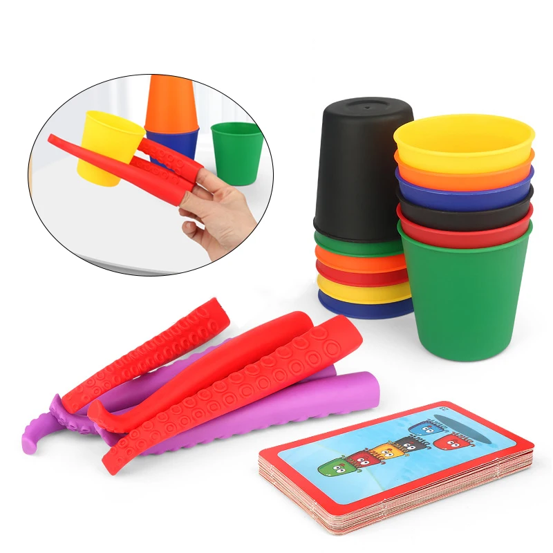 New Family Party Board Game Crazy Octopus Racing Stacking Cups Board Game Multiplayer Interactive Learning and Educational Kids
New Family Party Board Game Crazy Octopus Racing Stacking Cups Board Game Multiplayer Interactive Learning and Educational Kids