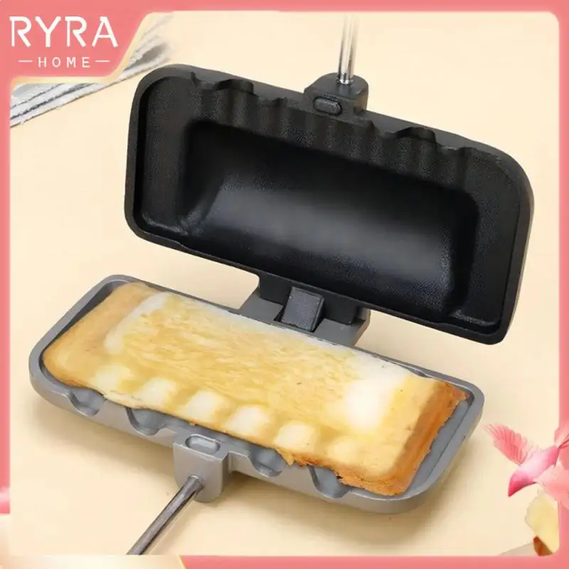 Sandwich Pan Anti-scald Non-stick Grill Frying Pan Double-sided For Bread Toast Breakfast Machine Kitchen Accessories Foldable
Sandwich Pan Anti-scald Non-stick Grill Frying Pan Double-sided For Bread Toast Breakfast Machine Kitchen Accessories Foldable