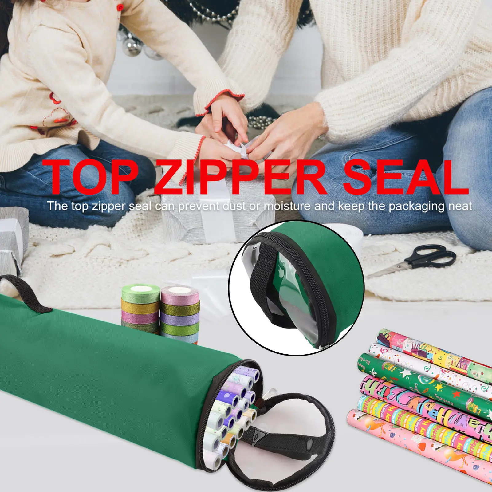 Gift Wrapping Organizer Storage Christmas Wrapping Paper Storage Christmas Storage Portable Container With Clear Window Tear
Gift Wrapping Organizer Storage Christmas Wrapping Paper Storage Christmas Storage Portable Container With Clear Window Tear