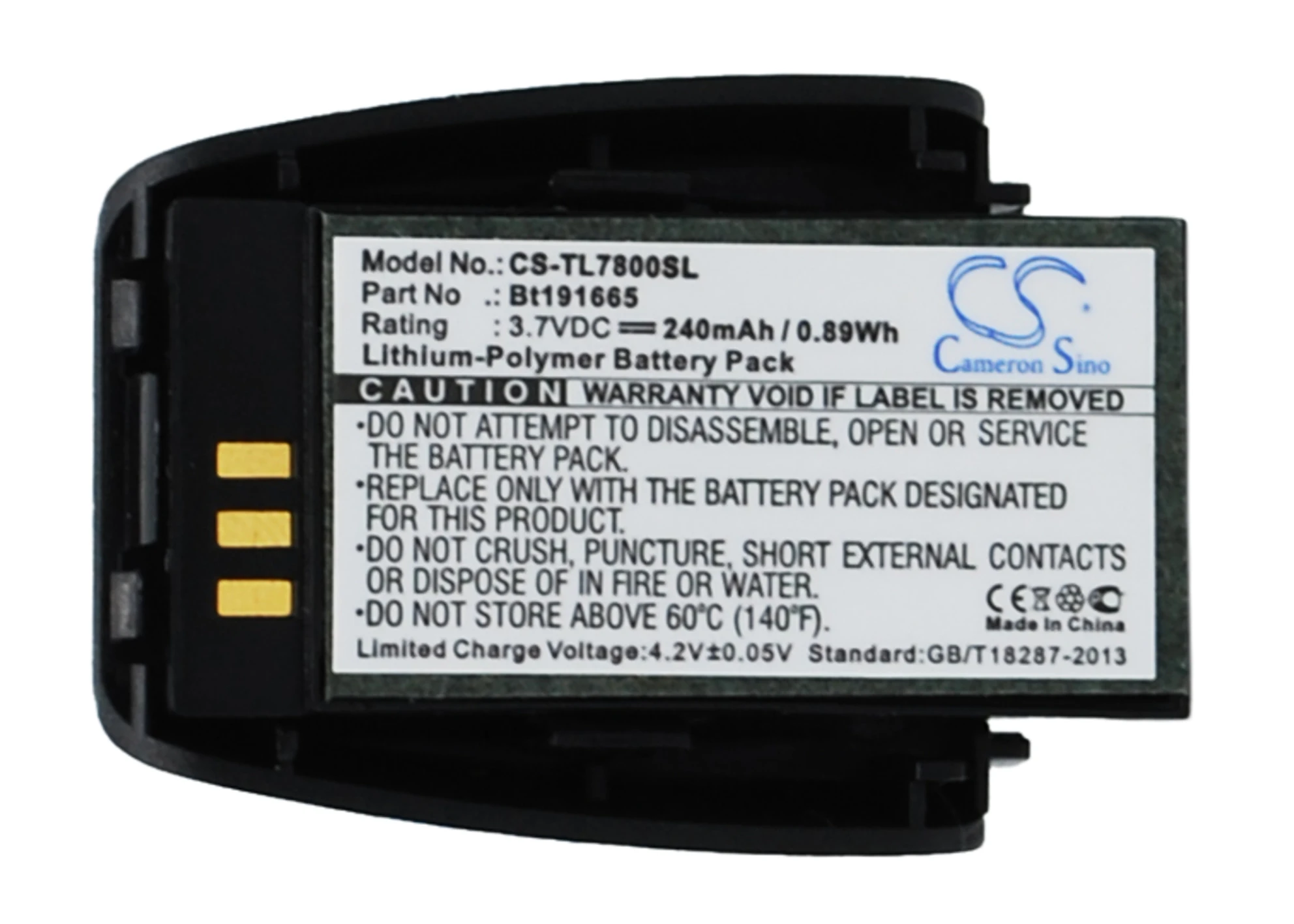 Cameron Sino 240mAh Battery For Plantronics TL7810 TL7812 TL7910 TL7912 TL7800 TL7810 TL7812 TL7910 TL7912
Cameron Sino 240mAh Battery For Plantronics TL7810 TL7812 TL7910 TL7912 TL7800 TL7810 TL7812 TL7910 TL7912
