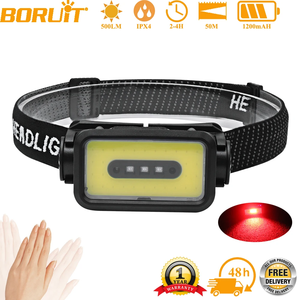 Налобный фонарь BORUiT K352 500lm
Налобный фонарь BORUiT K352 500lm