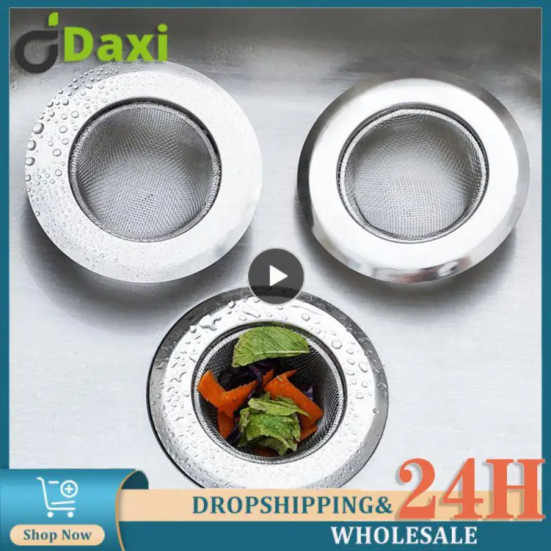 Anti Blocking Drain Hole Filter Trap Hair Strainer Stainless Steel Stainless Steel Mesh Sink Strainer Shower Cover Plug
Anti Blocking Drain Hole Filter Trap Hair Strainer Stainless Steel Stainless Steel Mesh Sink Strainer Shower Cover Plug