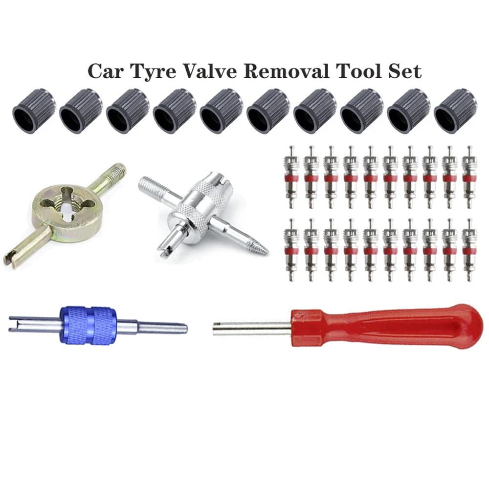 34pcs Car Tyre Valve Removal Tool Set Tyre Valve Repair Kit For Car Bicycle Auto Tire Repair Removal Tools For Car Truck Tool
34pcs Car Tyre Valve Removal Tool Set Tyre Valve Repair Kit For Car Bicycle Auto Tire Repair Removal Tools For Car Truck Tool
