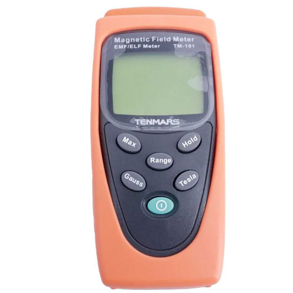 Tenmars TM-191 Frequency RF Field Strength Meter Electromagnetic Field EMF Tester Range 200/2000 mG,20/200muT 
Tenmars TM-191 Frequency RF Field Strength Meter Electromagnetic Field EMF Tester Range 200/2000 mG,20/200muT