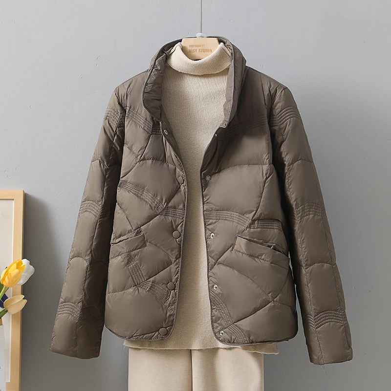 Women Winter Coat 2022 Light White Duck Down Jackets Female Short Coats Winter Autumn Stand Collar Jacket Abrigos Mujer Cjk201
Women Winter Coat 2022 Light White Duck Down Jackets Female Short Coats Winter Autumn Stand Collar Jacket Abrigos Mujer Cjk201