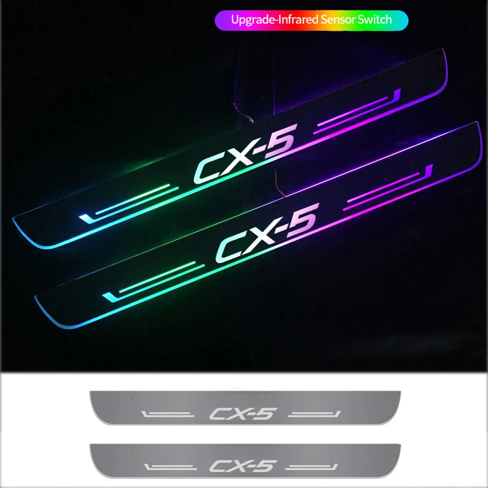 Car Welcome Door illuminated Sill Light Lamp LED Pedal Decoration for MAZDA CX5 Logo 2019 2018 2017 2016 2015 
Car Welcome Door illuminated Sill Light Lamp LED Pedal Decoration for MAZDA CX5 Logo 2019 2018 2017 2016 2015