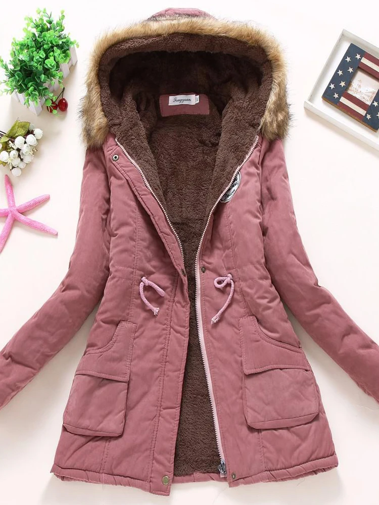 2022 New Autumn Winter Thickened Warm Women Cotton Jacket Fashion Hooded Plush Female Jacket
2022 New Autumn Winter Thickened Warm Women Cotton Jacket Fashion Hooded Plush Female Jacket