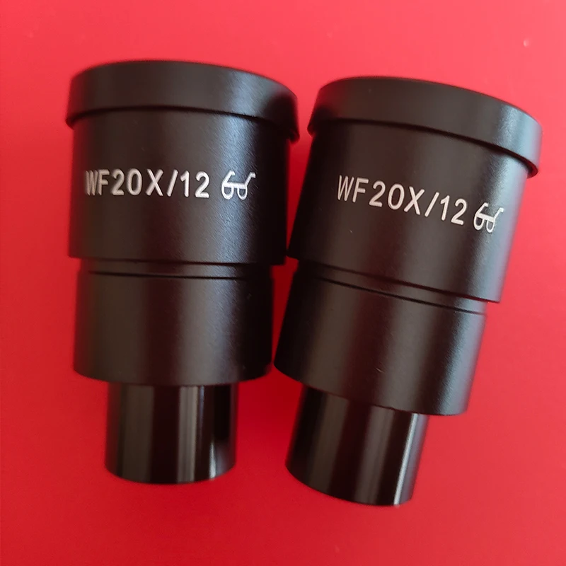 WF20X/12 мм WF20X широкие полевые окуляры диаметром 30 мм, аксессуары для микроскопа для бинокулярного тринокулярного стереомикроскопа 
WF20X/12 мм WF20X широкие полевые окуляры диаметром 30 мм, аксессуары для микроскопа для бинокулярного тринокулярного стереомикроскопа