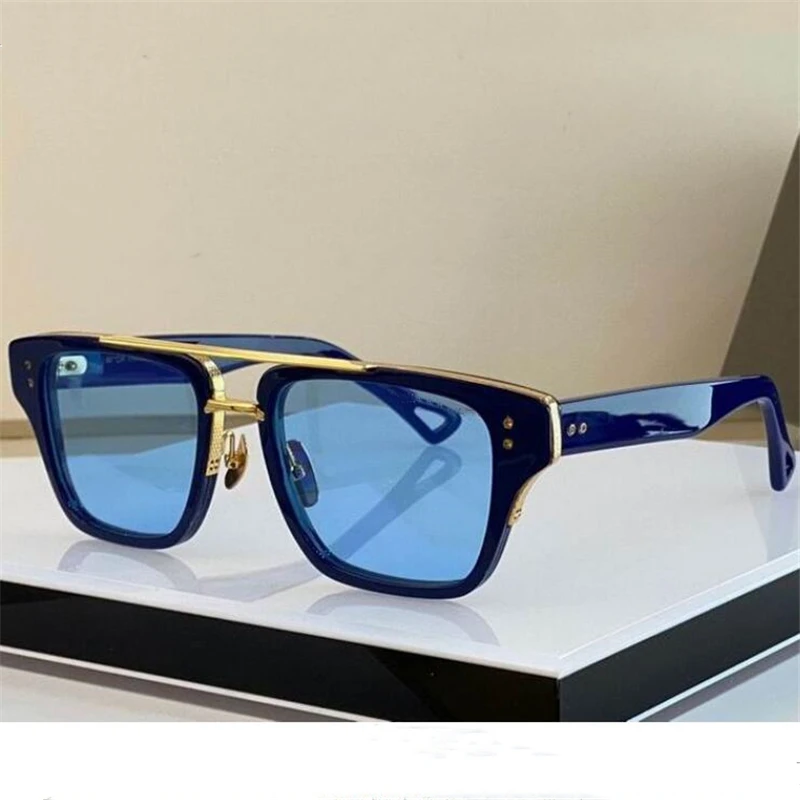 Women with luxury square sunglasses Stylish blue glasses designer with the same visor Men's casual color mirror
Women with luxury square sunglasses Stylish blue glasses designer with the same visor Men's casual color mirror