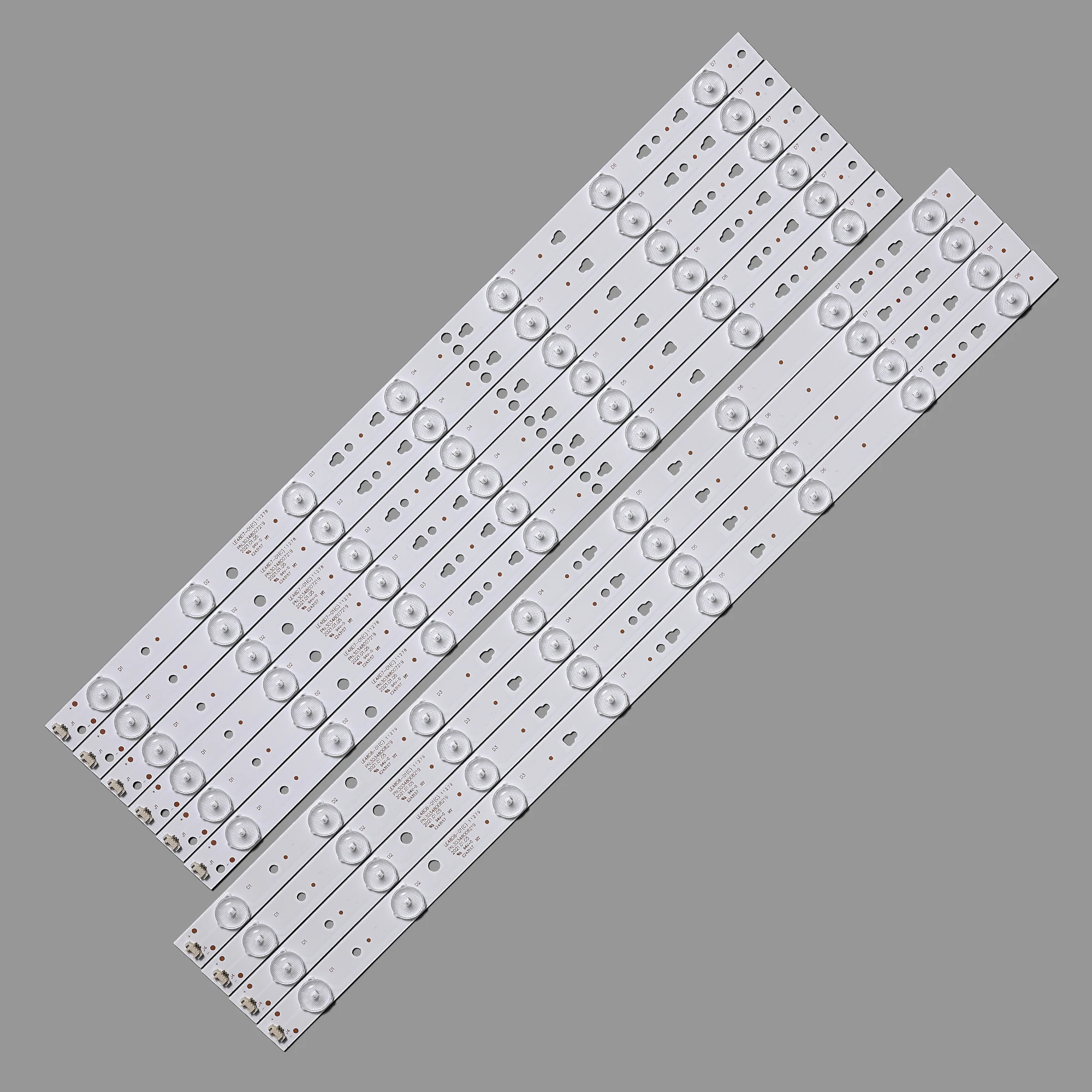 

LED Backlight Strip LED48D7-ZC14-01 LED48D8-ZC14-01 For Hai er LE48MF7000 LE48F3000W LD48U3300 LE48M50S LE48M33S LT-48M645 3V